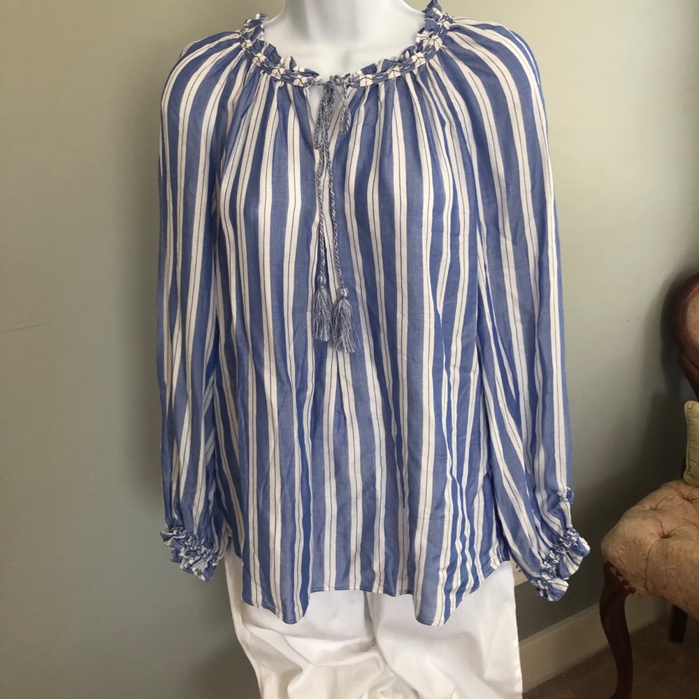 Max Studio Peasant Blouse